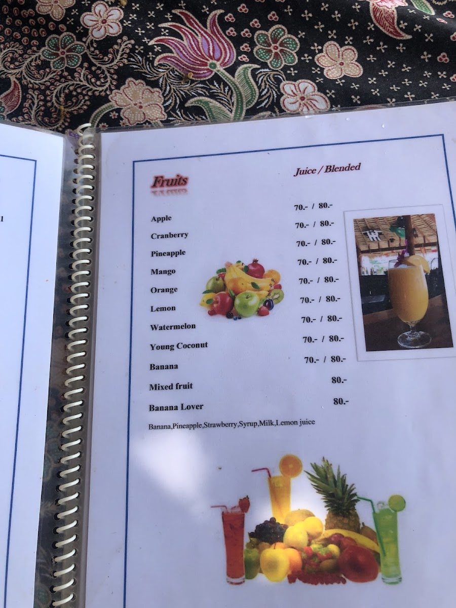 Menu Happy Beach Bar & Restaurant-10